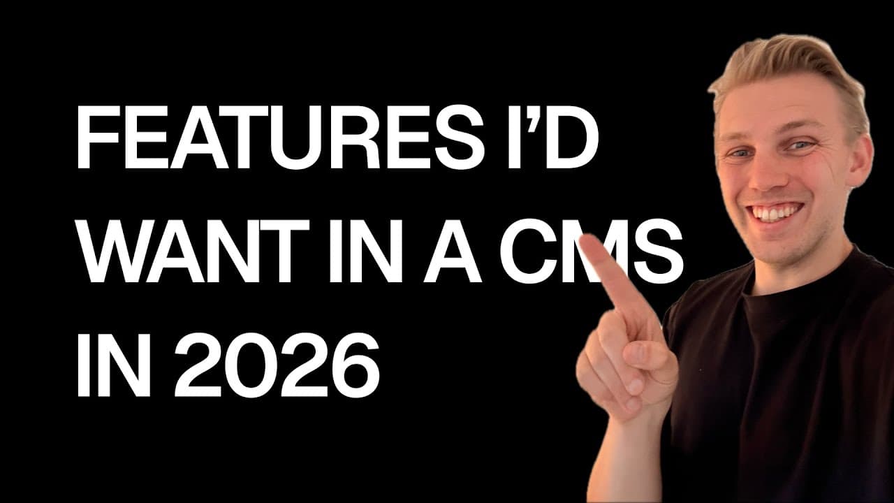 What features should a headless CMS have in 2026