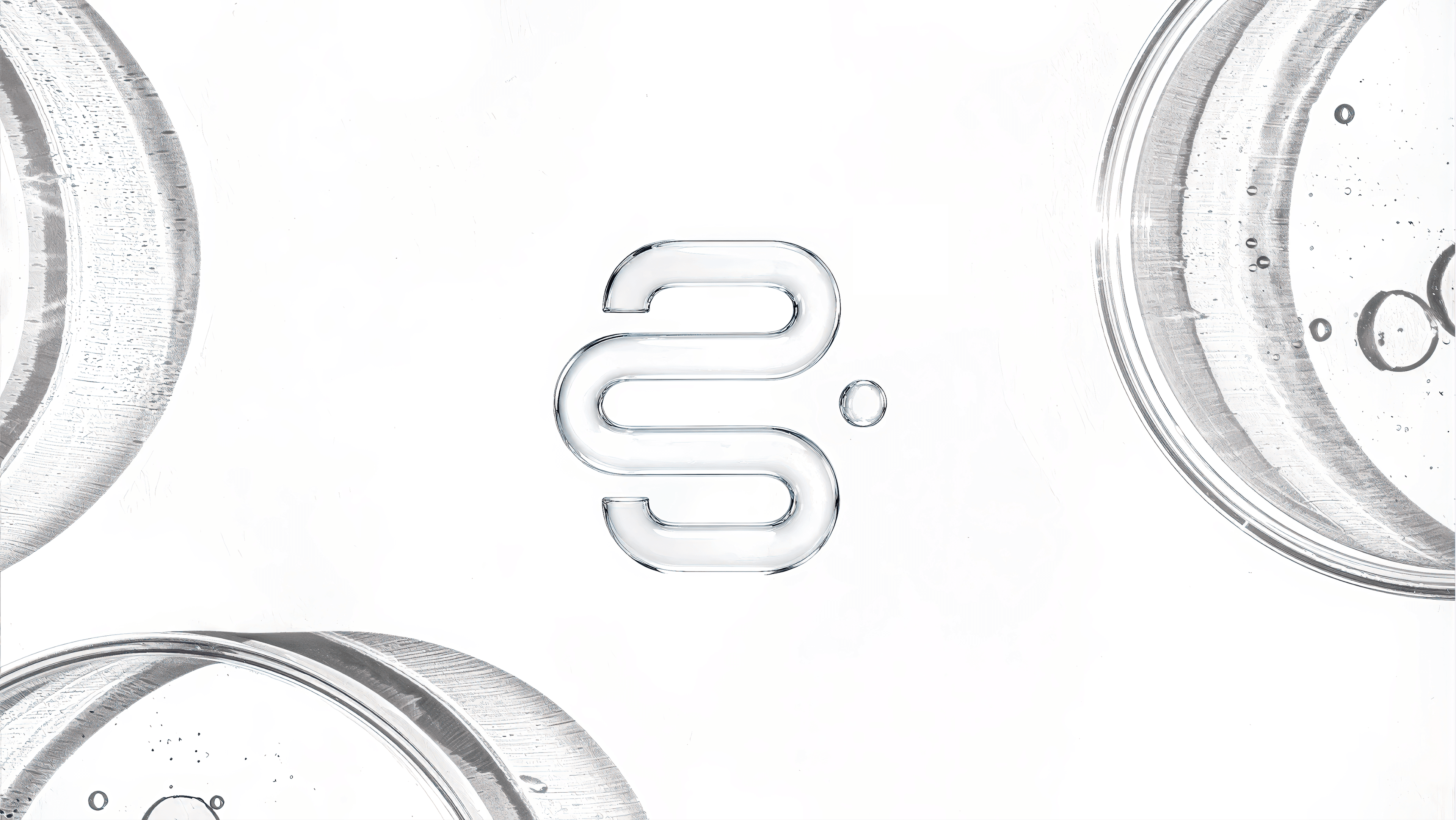 Slingshot Bio logo composition inside a petri dish