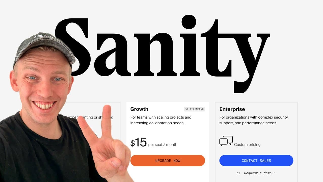 Sanity pricing plans compared - Free, Growth, or Enterprise?