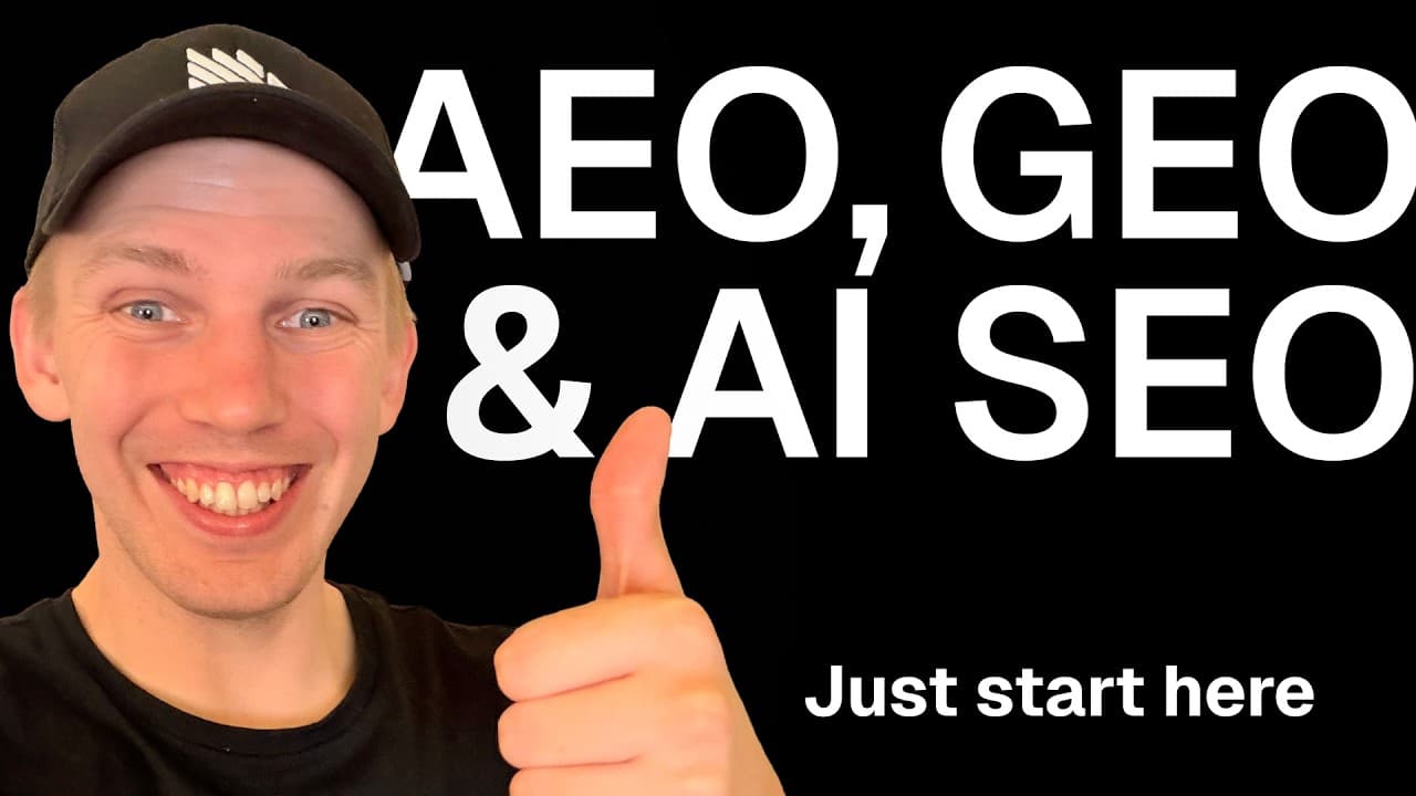 A Very Practical Introduction to AEO, GEO & AI SEO