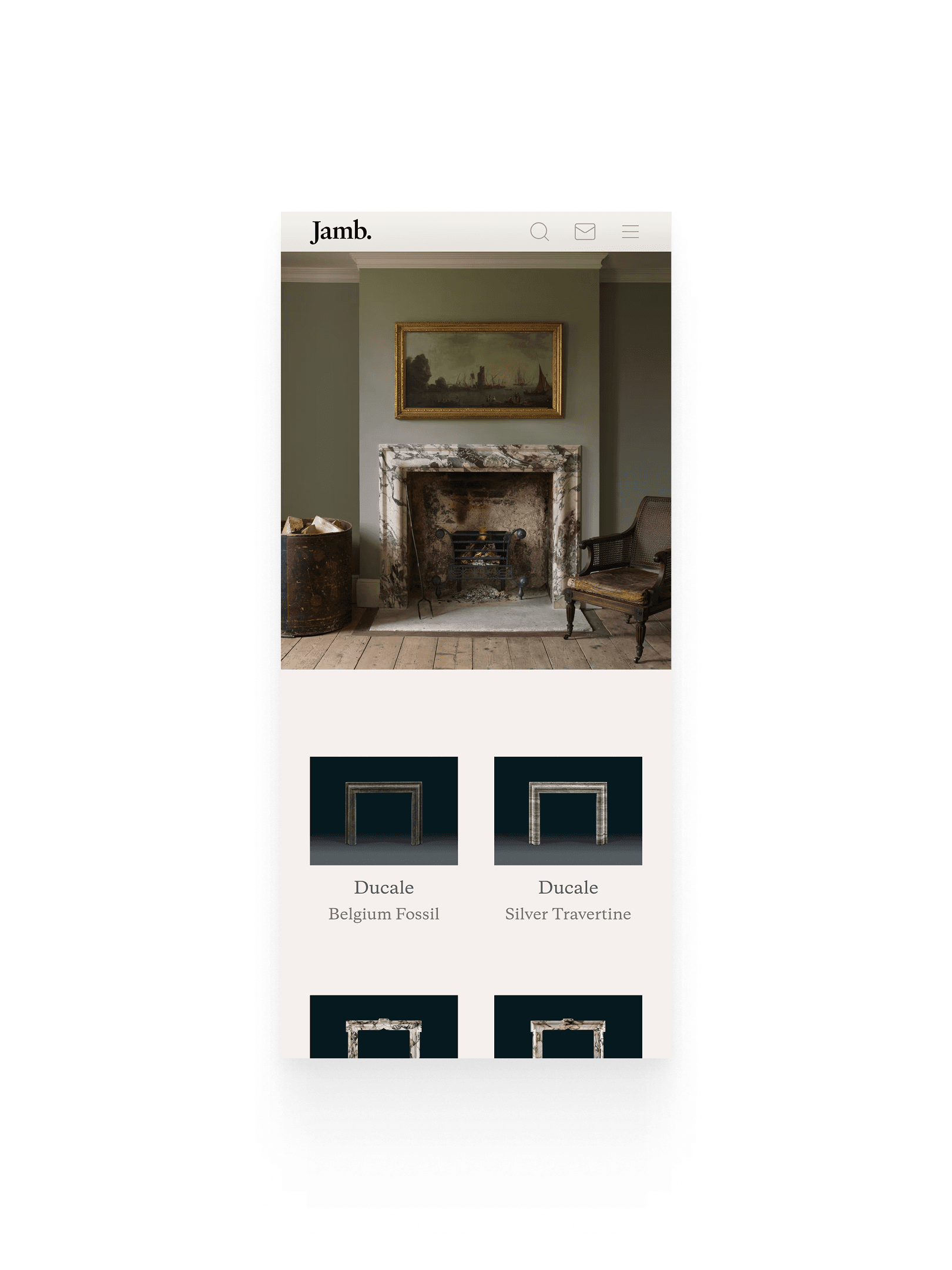 Jamb mobile home page