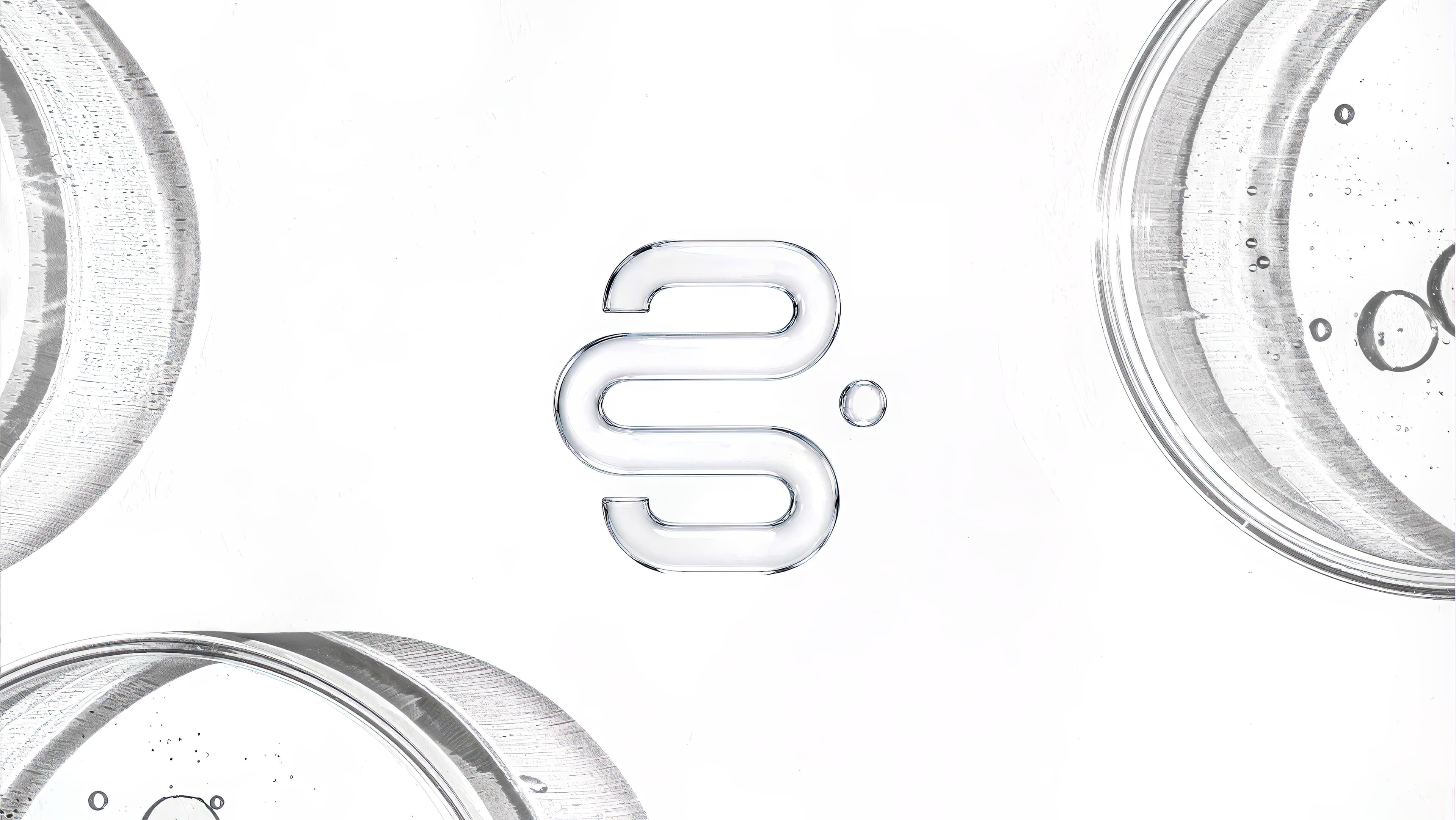 Slingshot Bio logo composition inside a petri dish